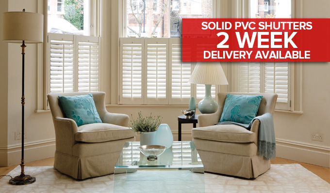 shutters delivered in 2 weeks in Glasgow from Shades Blinds