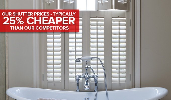 Best Price Shutters in Glasgow from Shades Blinds